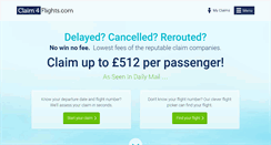 Desktop Screenshot of claim4flights.com